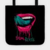Pink Lipstick Falling In Reverse The Rest Gift For Tote Official Falling In Reverse Merch