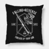 Falling In Reverse Love And Hate Forever By Your S Throw Pillow Official Falling In Reverse Merch