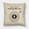 The Drug In Me Is You Lyrics Illustrations Throw Pillow Official Falling In Reverse Merch