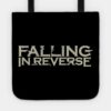 Falling In Reverse Vintage Tote Official Falling In Reverse Merch