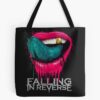 Falling In Reverse Tote Bag Official Falling In Reverse Merch