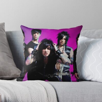I'M Not A Vampire Throw Pillow Official Falling In Reverse Merch