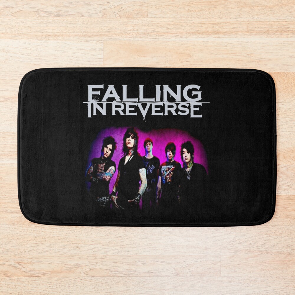 Falling In Reverse Bath Mat Official Falling In Reverse Merch