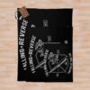 Falling In Reverse Throw Blanket Official Falling In Reverse Merch