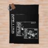 Falling In Reverse Throw Blanket Official Falling In Reverse Merch