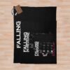 Falling In Reverse Throw Blanket Official Falling In Reverse Merch