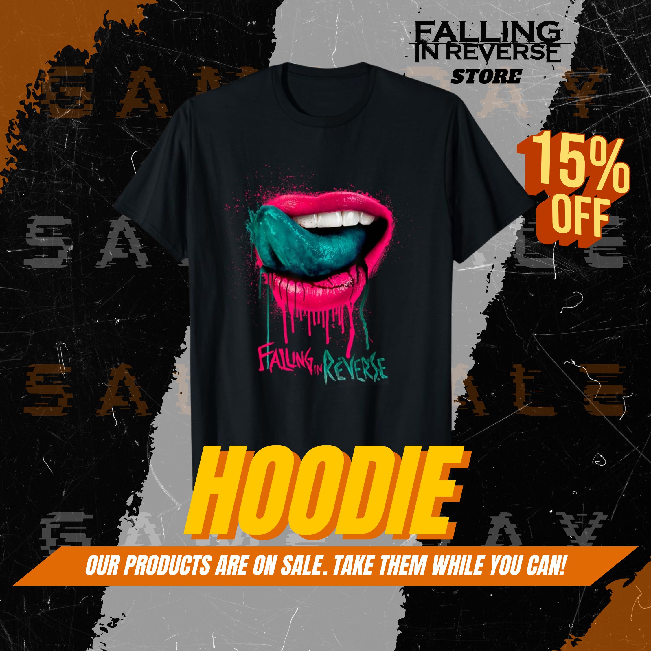 Falling In Reverse t shirt - Falling In Reverse Band Store